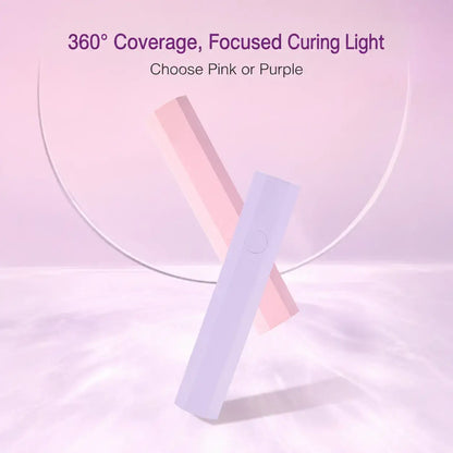 Focused light from every angle — Polishelle handheld cure lamp